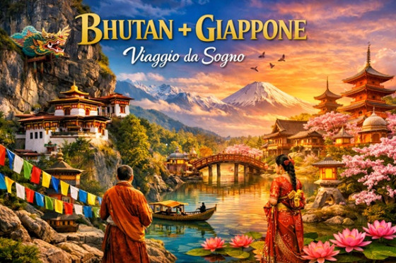 IDEE DI VIAGGIO: Viaggio Bhutan e Giappone: tour tra Himalaya, monasteri e templi zen